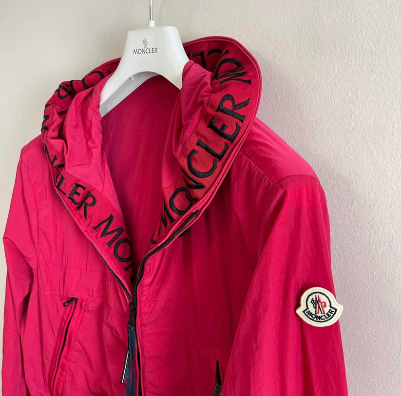 Moncler Scie Windbreaker Jacket in Pink