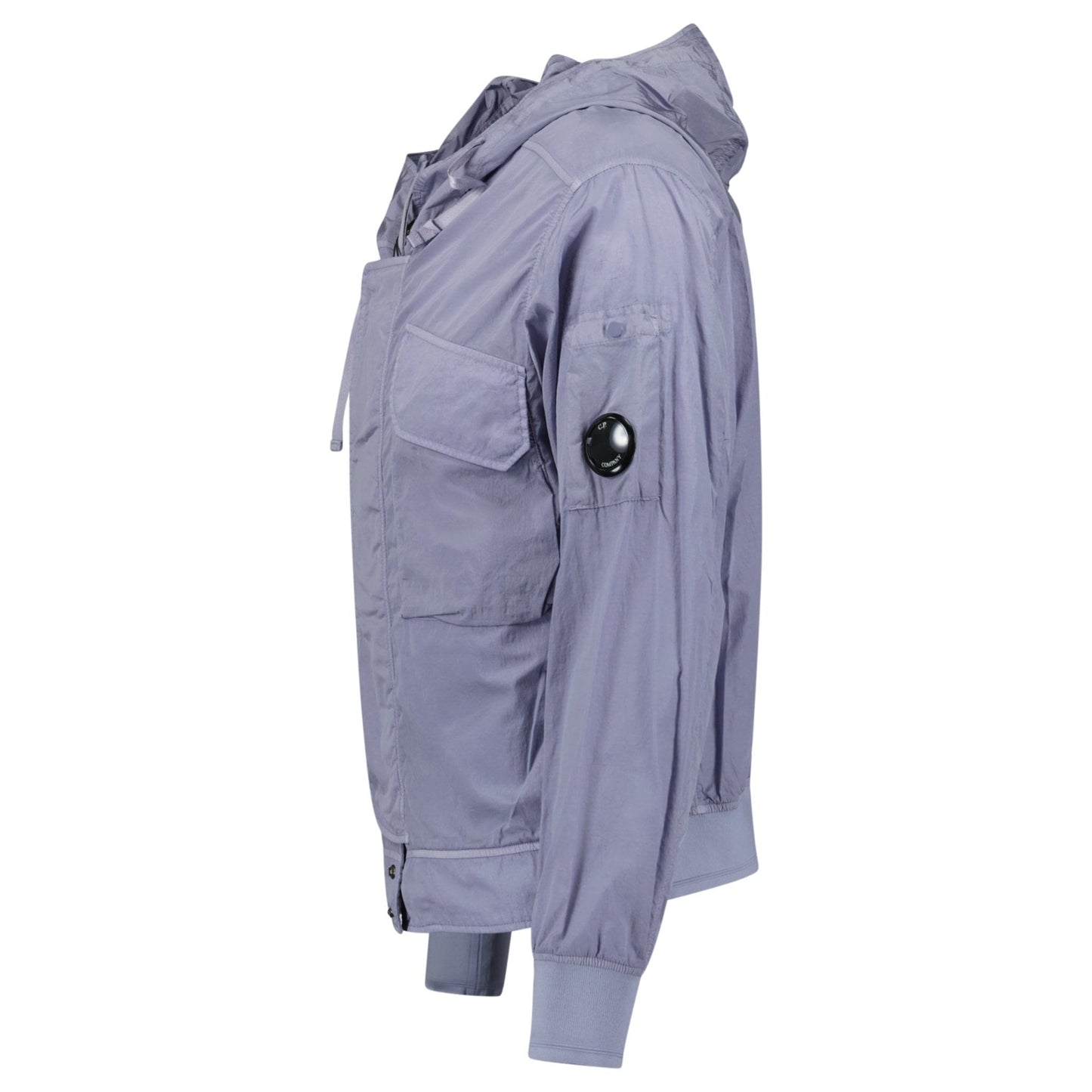CP Company Chrome R Hooded Lens Jacket Lavender Violet