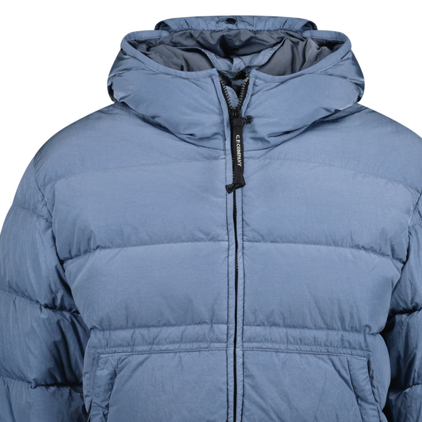 CP Company Eco-Chrome R Goggle Jacket Flint Stone Blue