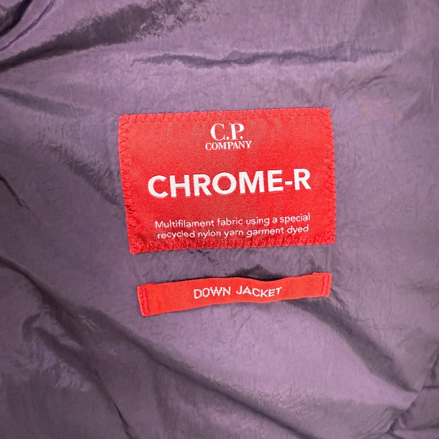 CP Company Eco-Chrome R Goggle Jacket Night Shade
