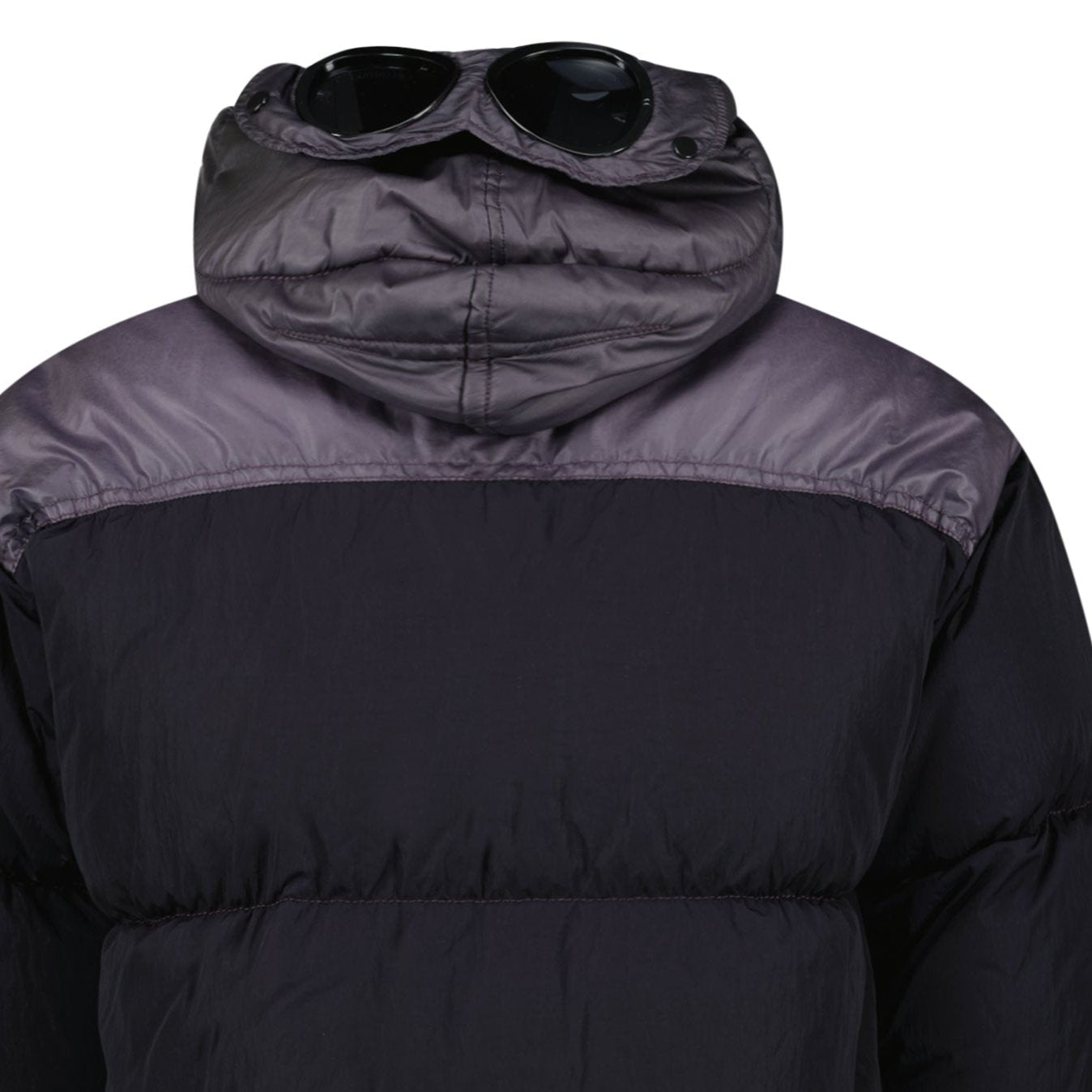 CP Company Eco Chrome R Mixed Goggle Down Jacket Nightshade
