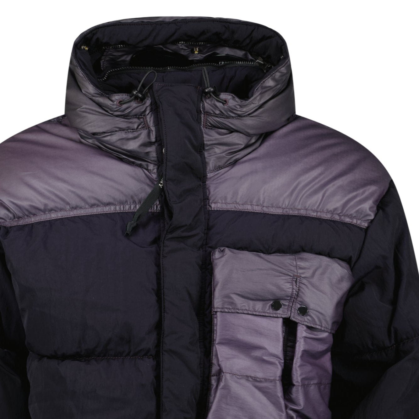 CP Company Eco Chrome R Mixed Goggle Down Jacket Nightshade