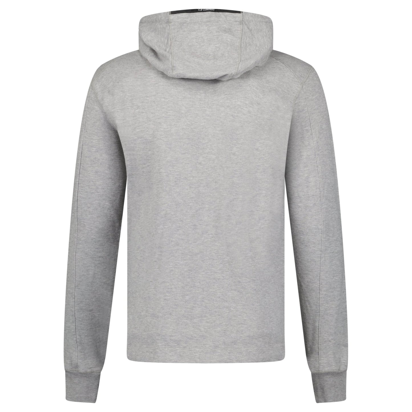 CP Company Hooded Lens Light Fleece Sweatshirt Grey