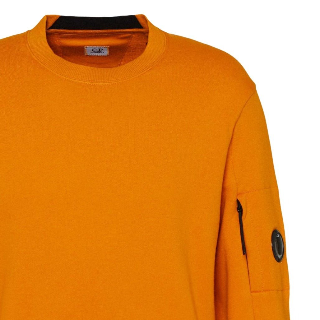 CP Company Lens Logo Sweatshirt Desert Sun