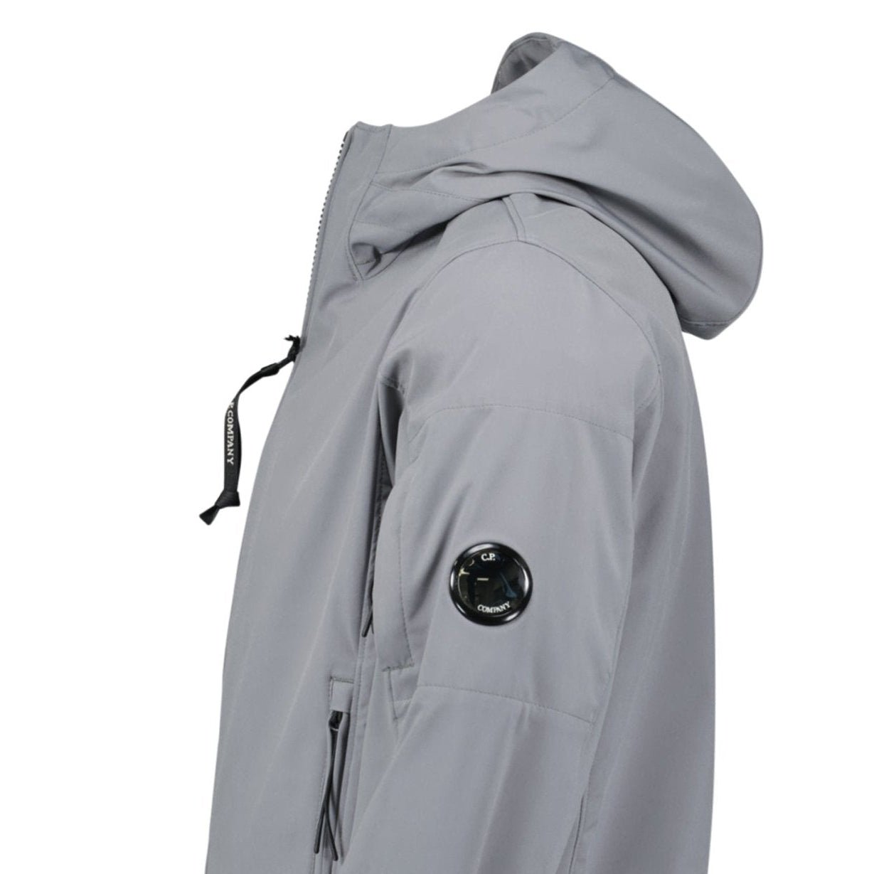 CP Company Softshell Arm Lens Jacket Grey
