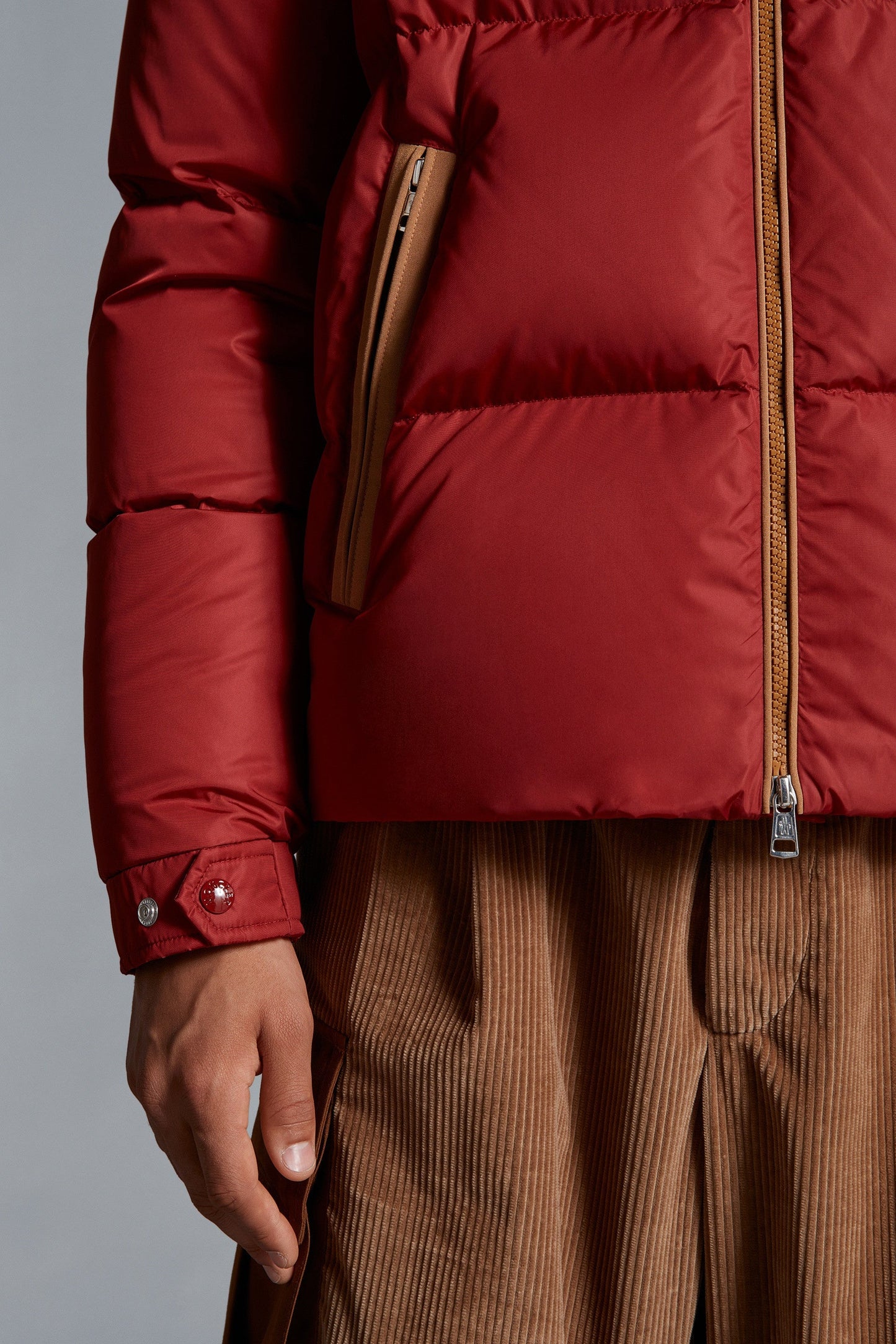 Moncler Kitinen Down Jacket In Red