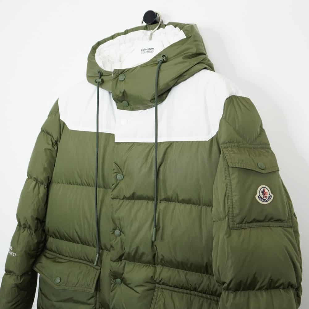 Moncler Junzo Down Jacket In Green