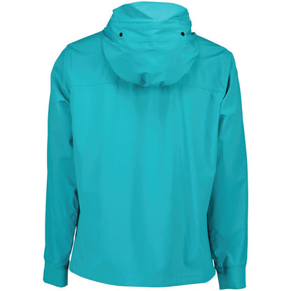 Cp Company S/S Goggle Soft Shell Jacket In Tile Blue