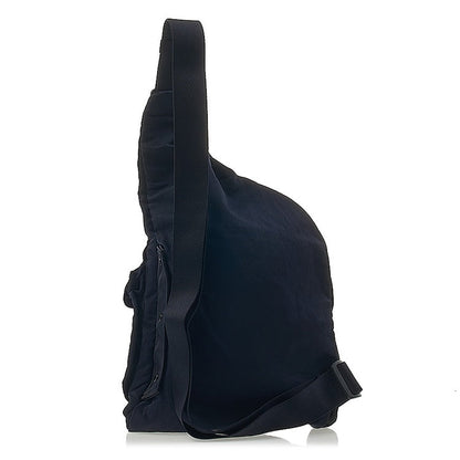 Cp Company Nylon B Single Strap Lens Rucksack Navy