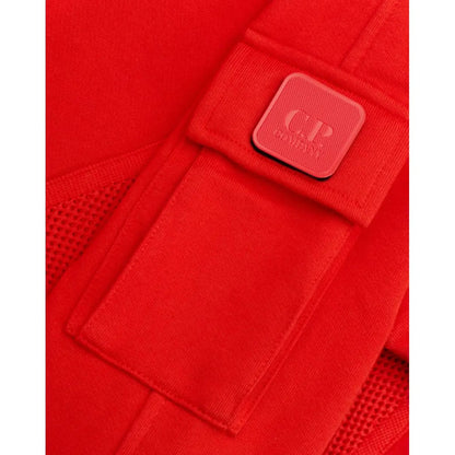 Cp Company Metropolis Series Crewneck Sweatshirt in Fiery Red