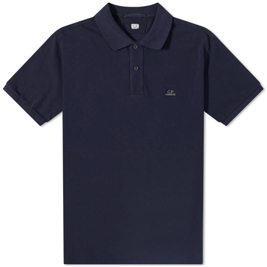 Cp Company Polo Shirt 072A Navy