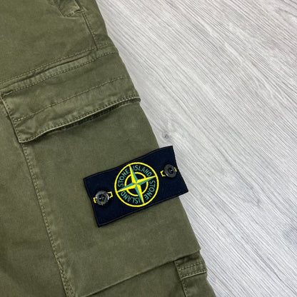 Stone Island Cargo Trousers - Military
