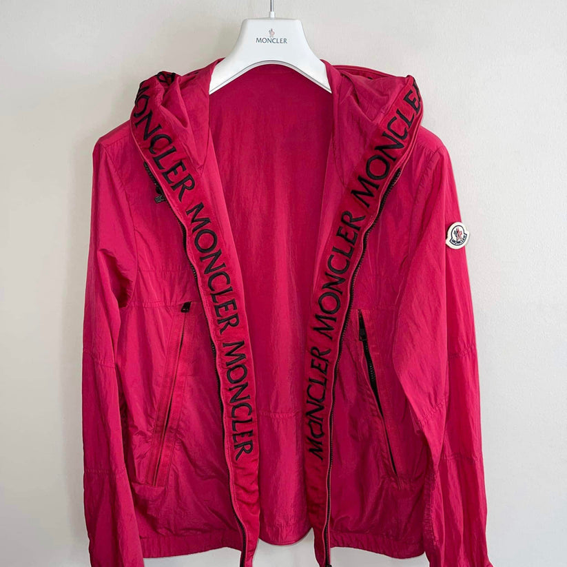 Moncler Scie Windbreaker Jacket in Pink