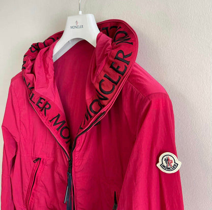 Moncler Scie Windbreaker Jacket in Pink