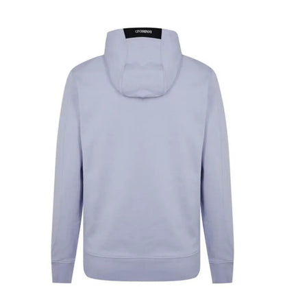 Cp Company Heavy Lens Overhead Hoodie In Cosmic Sky