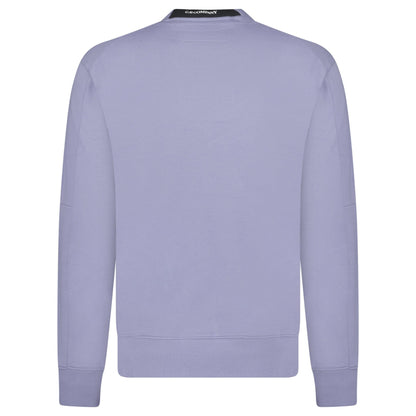 CP Company Arm Lens Diagonal Sweatshirt Lavender Violet