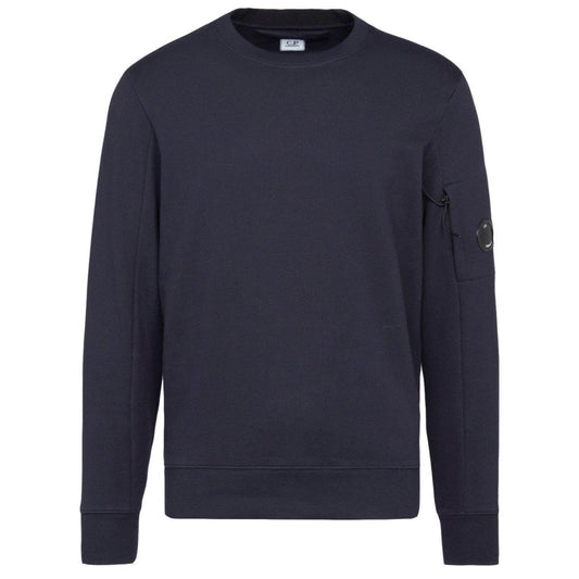 CP Company Arm Lens Diagonal Sweatshirt Navy