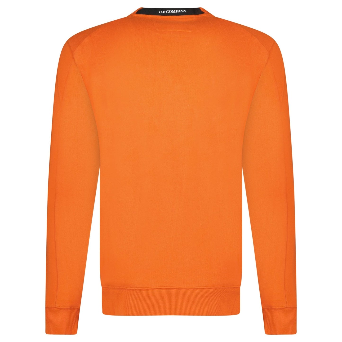 CP Company Arm Lens Diagonal Sweatshirt Orange