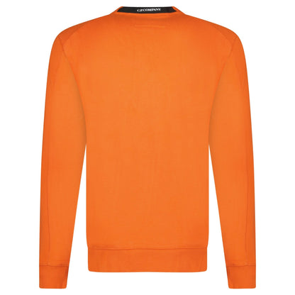 CP Company Arm Lens Diagonal Sweatshirt Orange