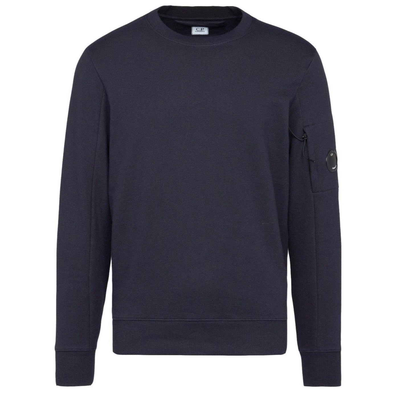 CP Company Arm Lens Thick Sweatshirt Navy