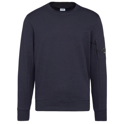 CP Company Arm Lens Thick Sweatshirt Navy