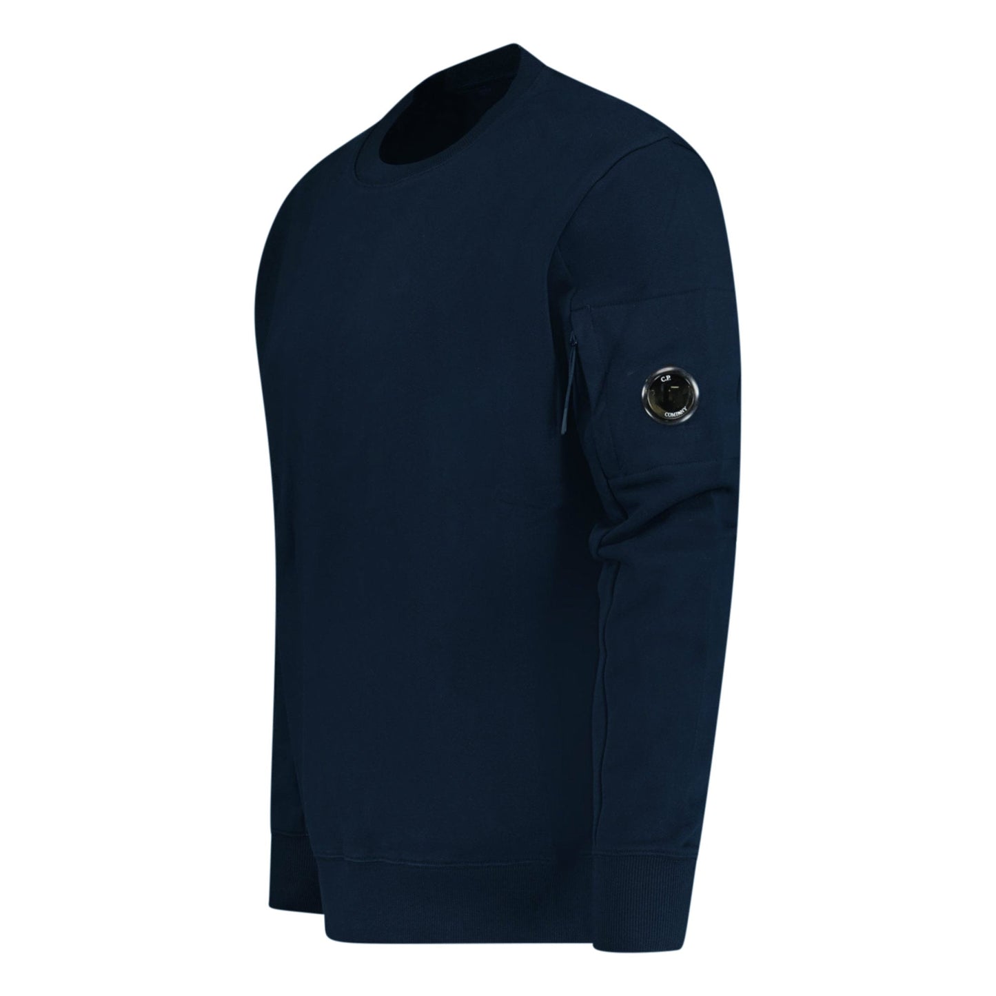 CP Company Arm Lens Thick Sweatshirt Navy