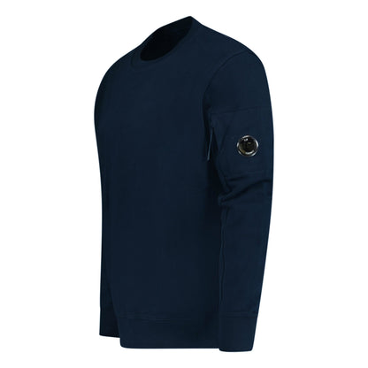 CP Company Arm Lens Thick Sweatshirt Navy