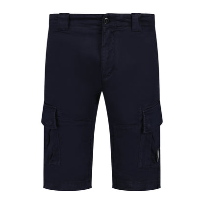 CP Company Bermuda Cargo Lens Shorts Navy