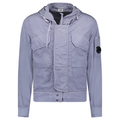 CP Company Chrome R Hooded Lens Jacket Lavender Violet