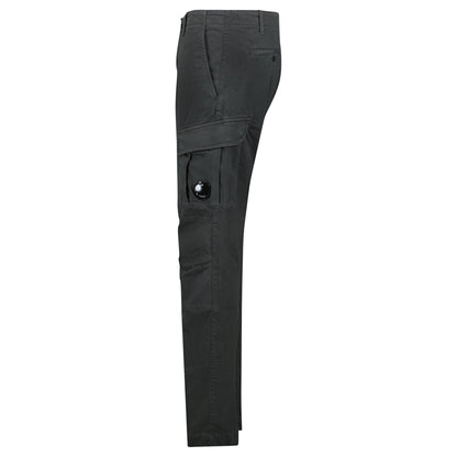 CP Company Stretch Sateen Cargo Lens Pants Grey