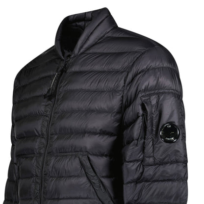 CP Company D.D. Shell Lens Down Jacket in Nightshade Blue