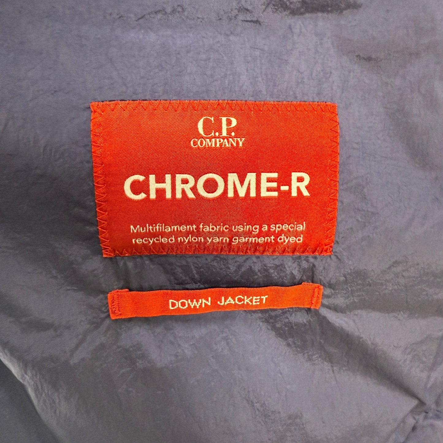 CP Company Eco-Chrome R Goggle Jacket Estate Blue