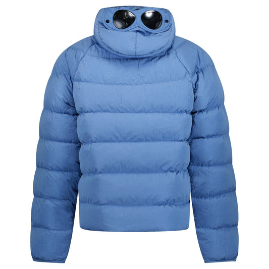 CP Company Eco-Chrome R Goggle Jacket Flint Riviera Blue