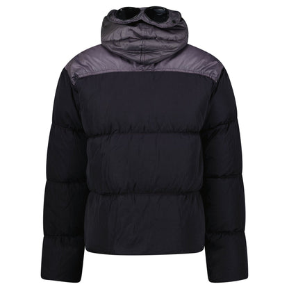 CP Company Eco Chrome R Mixed Goggle Down Jacket Nightshade