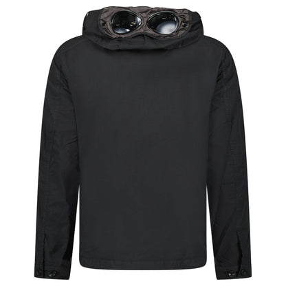 C.P. Company Flatt Nylon Black Goggle Over-shirt