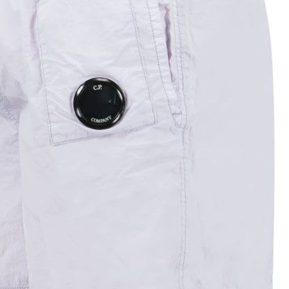 CP Company Flatt Nylon Lens-Detail Swim Shorts Lilac