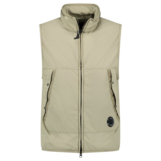 CP Company G.D.P. Primaloft Padded Gilet Beige