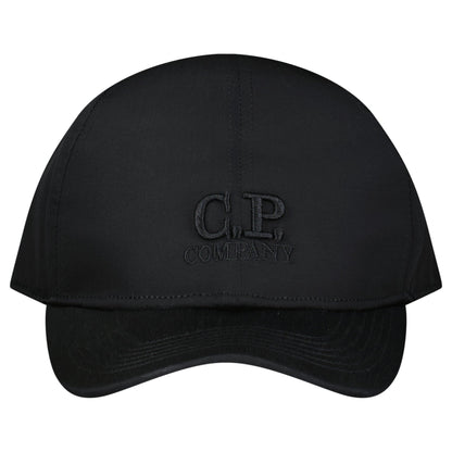 CP Company Goggle Chrome-R Cap Black