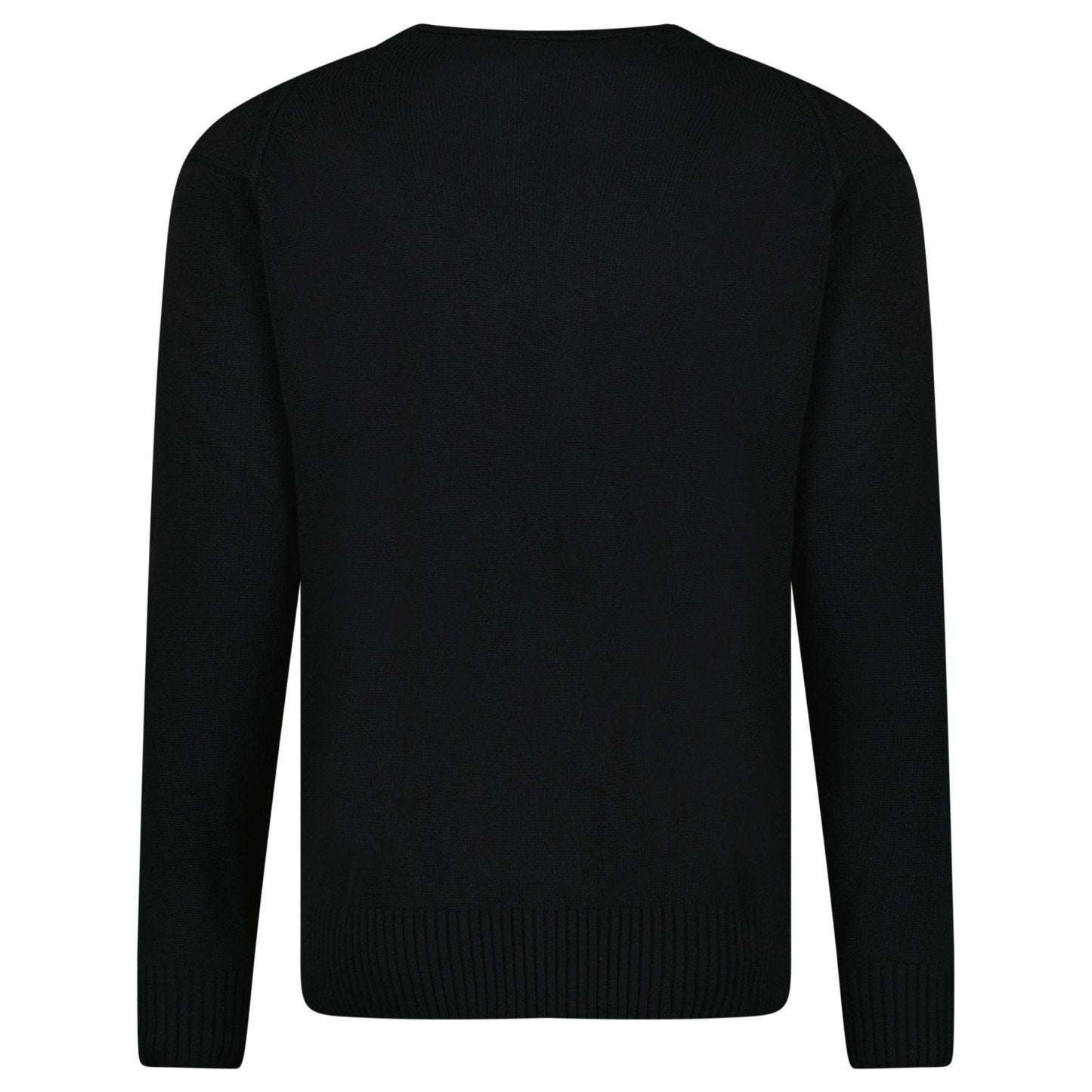 CP Company Lambswool GRS Crew Neck Full Knit Black