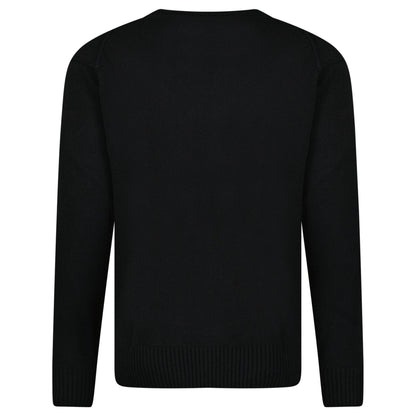 CP Company Lambswool GRS Crew Neck Full Knit Black