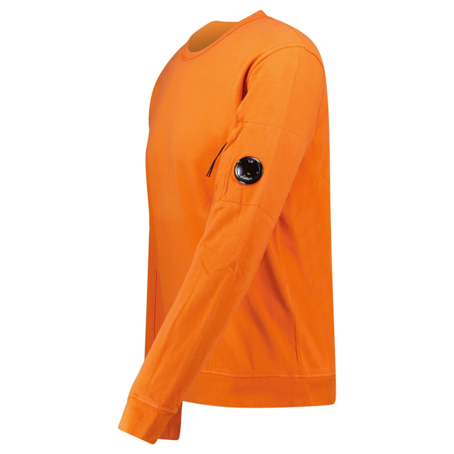 CP Company Lens Light Fleece Sweatshirt Orange