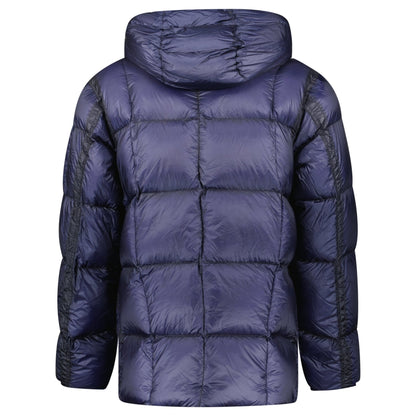 CP Company Long D.D. Shell Lens Down Jacket Estate Blue