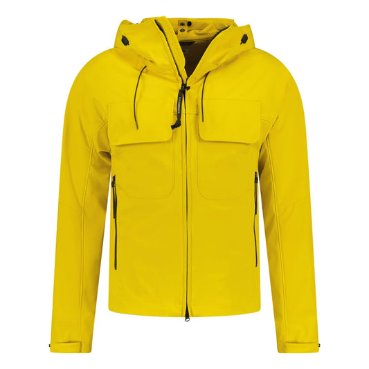 CP Company Shell-R Goggled Hood Jacket Yellow