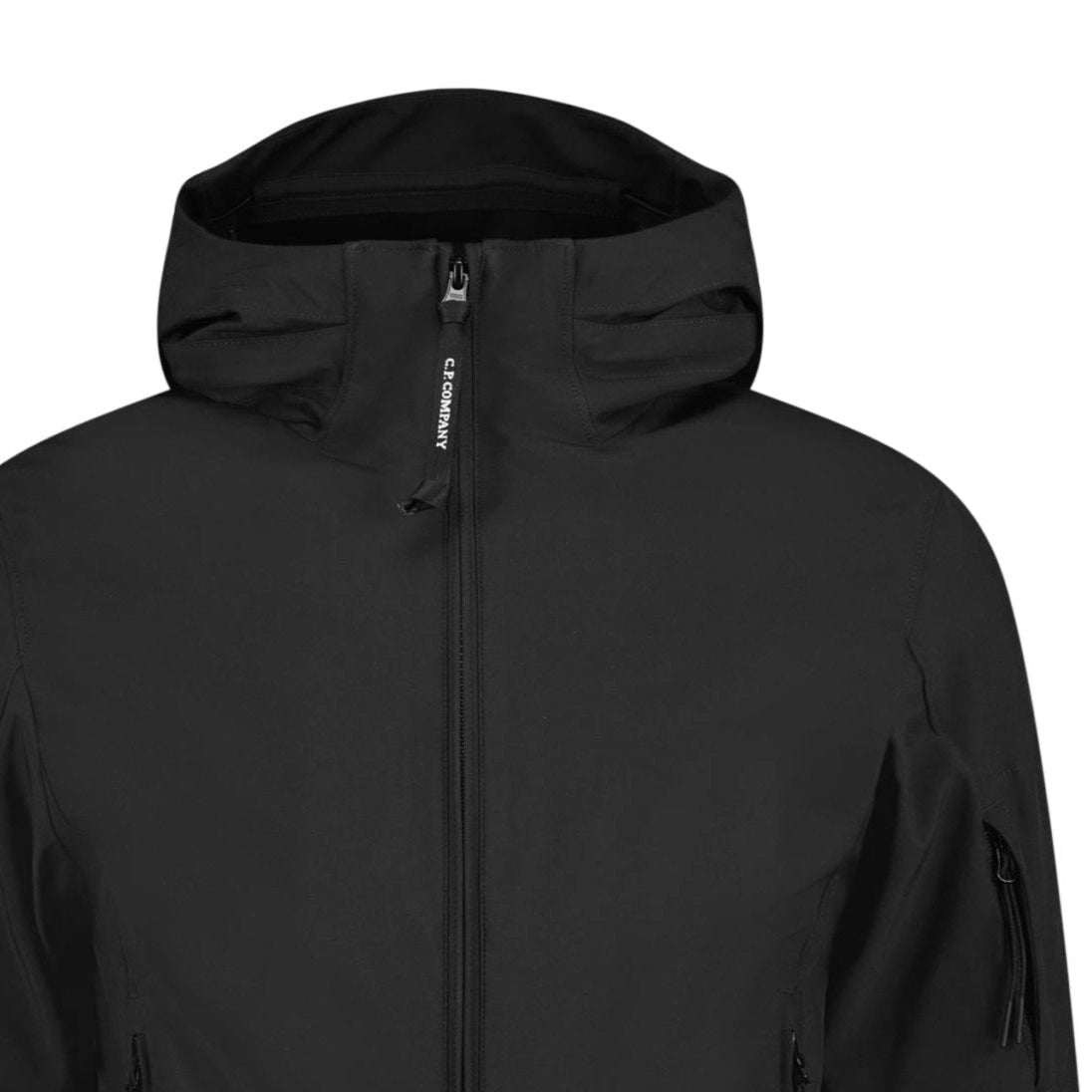 CP Company Softshell Arm Lens Jacket Black