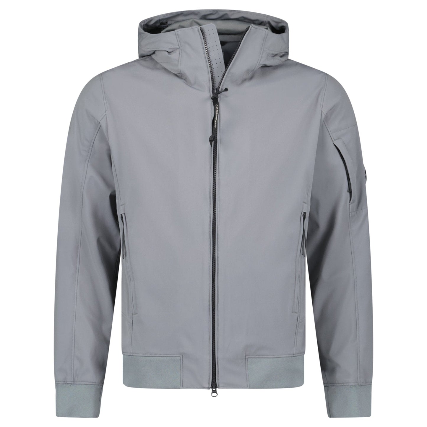 CP Company Softshell Arm Lens Jacket Grey