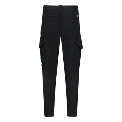 CP Company Stretch Sateen Utility Cargo Lens Pants Black