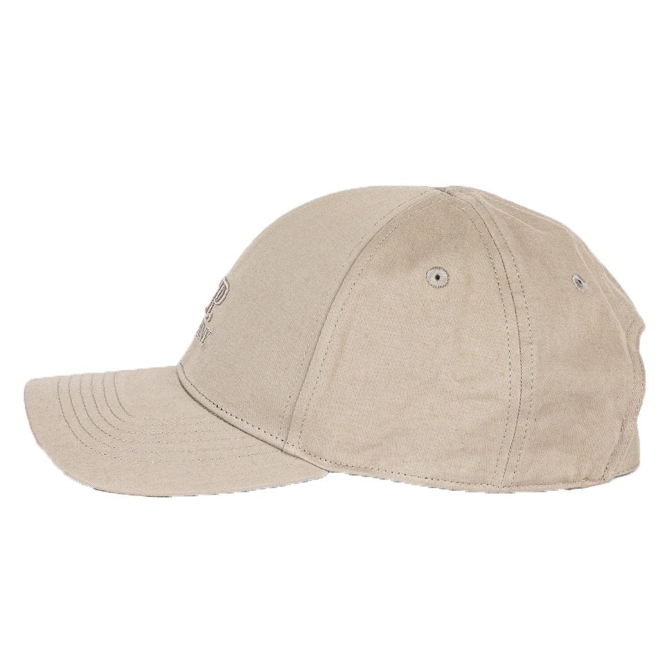 C.P. Company Vintage Khaki Gabardine Logo Cap
