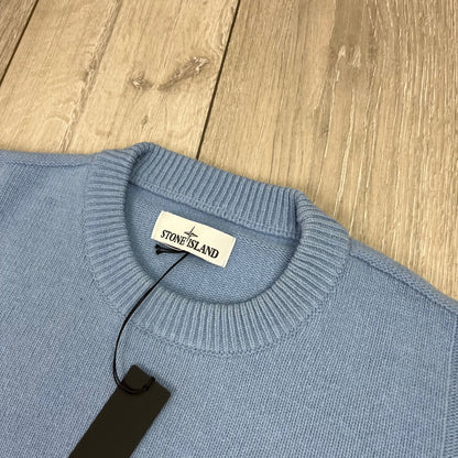 Stone Island Knit Sweatshirt - Mid Blue
