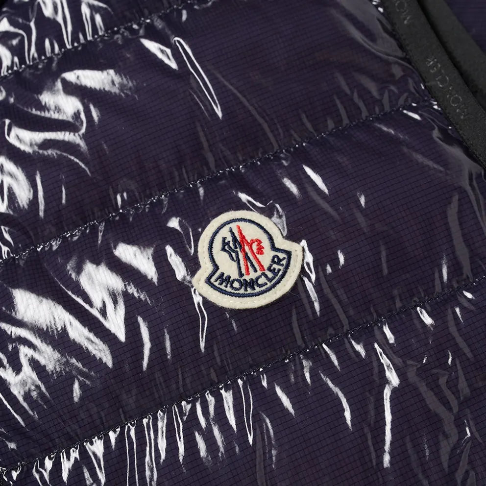 Moncler Lappe Gilet In Navy