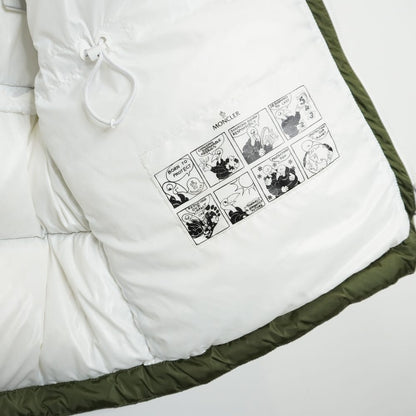 Moncler Junzo Down Jacket In Green